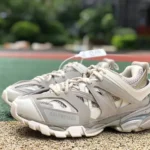 Balenciaga Triple S White Grey Sneakers