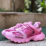 Balenciaga Triple S Transparent Pink Sneakers