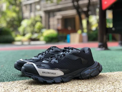 Balenciaga Track 3 Black White Sneakers