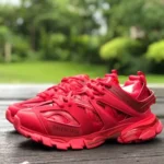 Balenciaga Triple S Red Sneakers