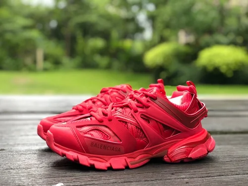 Balenciaga Triple S Red Sneakers