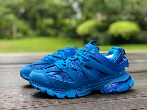 Balenciaga Triple S Blue Sneakers