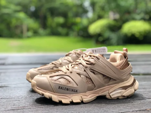 Balenciaga Triple S Khaki Sneakers