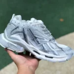 Balenciaga Silver Grey Runner Vintage Dad Shoes