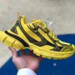 Balenciaga 3XL Yellow Black Vintage Dad Shoes 2023 Collection