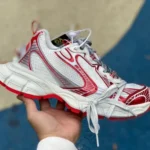 Balenciaga 3XL White Red Sneakers