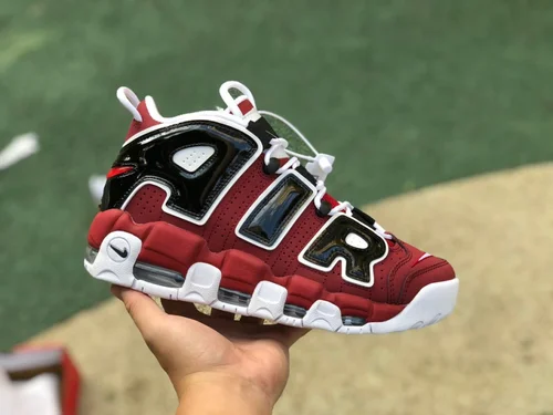 Nike Air More Uptempo Black Red 921948-600