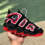 Nike Air More Uptempo 96 Black Red Gradient 917593-100