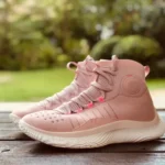 Under Armour Curry 4 Pink White Basketball Shoes 3024861-600