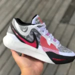 Nike Kyrie 8 EP White Grey Red Basketball Shoes DJ6017-001