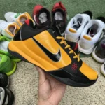 Nike Kobe 5 Bruce Lee Alt - Black Yellow Basketball Shoes