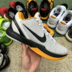 Nike Kobe 6 Protro Playoffs - White Yellow Basketball Shoes