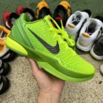 Nike Zoom Kobe 6 Grinch - Green Christmas Basketball Shoes