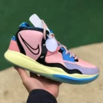 Nike Kyrie 8 Pink Yellow Blue Valentine Basketball Shoes DH5387-900