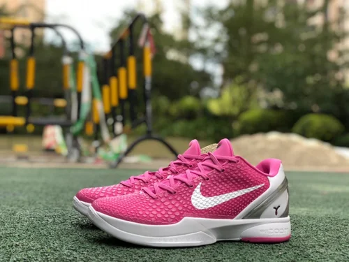 Nike Zoom Kobe 6 Think Pink - Pink Breast Cancer Awareness Basketball Shoes