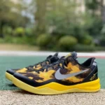 Nike Kobe 8 ZK8 - Black Yellow Basketball Shoes