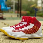 Nike HYPERDUNK 2012+ in White and Red