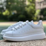 Alexander McQueen Pure White Sneakers