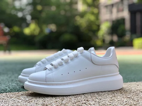 Alexander McQueen Pure White Sneakers