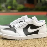 Air Jordan 1 Low Panda DC0774-100 Black White Womens Low-Top