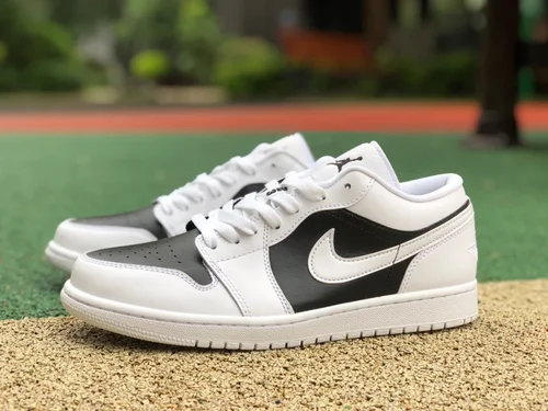 Air Jordan 1 Low Panda DC0774-100 Black White Womens Low-Top