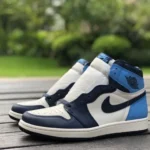 Air Jordan 1 High 555088-140 Obsidian Retro