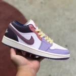 Air Jordan 1 Low DZ2768-651 Pink Purple Easter Retro