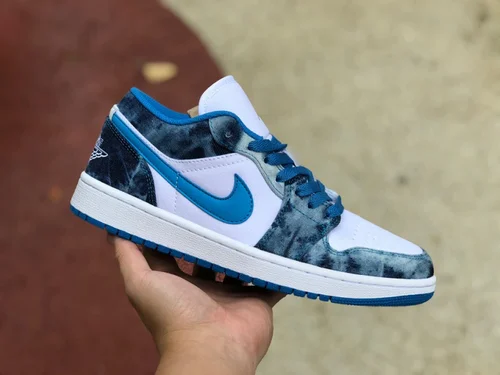 Air Jordan 1 Low DM8947-100 Washed Denim