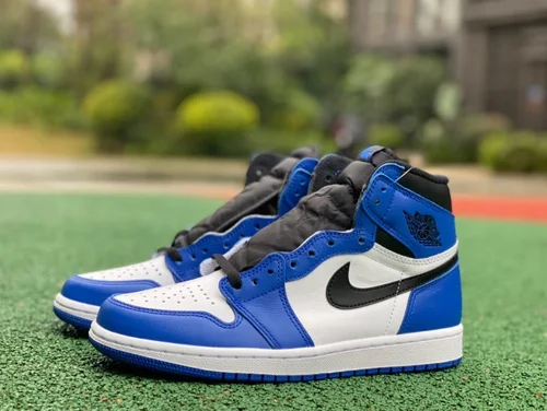 Air Jordan 1 High 555088-403 White Blue