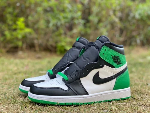 Air Jordan 1 High OG Lucky Green Retro Basketball Shoes DZ5485-031