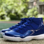 Air Jordan 11 Midnight Navy White Blue High Top AT7802-115