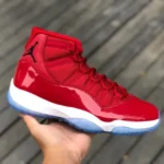 Air Jordan 11 White Red High 378037-623