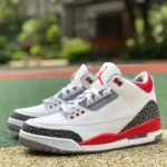 Air Jordan 3 Fire Red DN3707-160 White Red