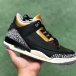 Air Jordan 3 WMNS Black Gold CK9246-067