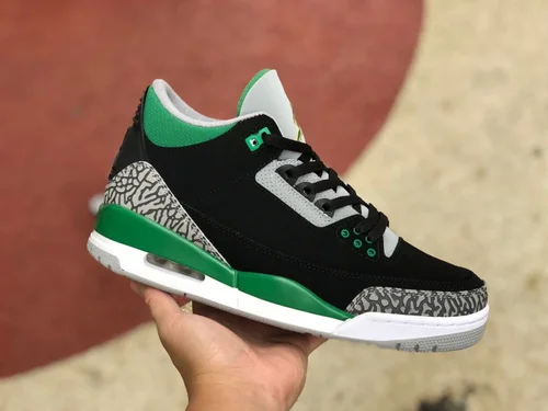 Air Jordan 3 Pine Green CT8532-030 Black Green