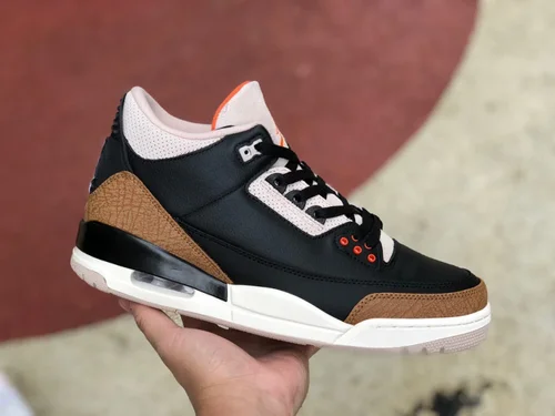 Air Jordan 3 Desert Elephant CT8532-008 Black Brown