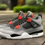 Air Jordan 4 Infrared DH6927-061 Black Grey Red