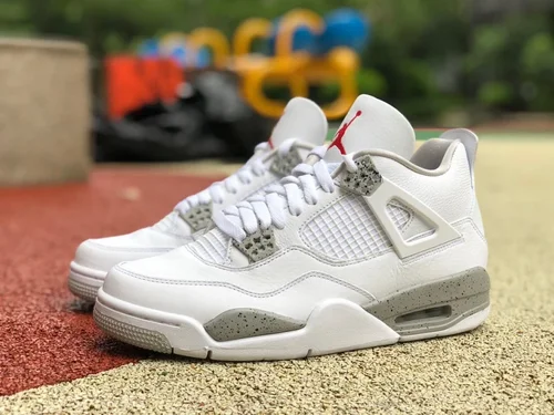 Air Jordan 4 White Oreo CT8527-100 White Grey