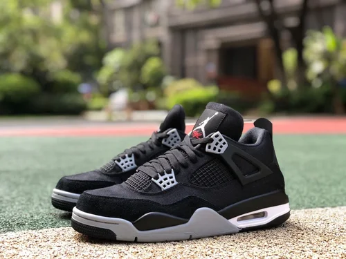 Air Jordan 4 Black Canvas DH7138-006