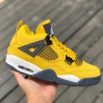 Air Jordan 4 Retro CT8527-700 Black Yellow