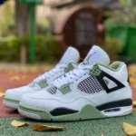 Air Jordan 4 AQ9129-103 White Green Black