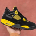 Air Jordan 4 Thunder Mid DH6927-017 Black Yellow