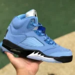 Air Jordan 5 UNC DV1310-401 Blue Black