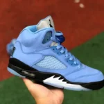 Air Jordan 5 UNC DV1310-401 Blue Black