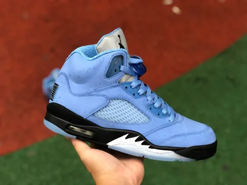 Air Jordan 5 UNC DV1310-401 Blue Black