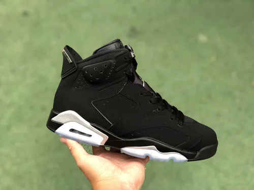 Air Jordan 6 Black Chrome Retro Basketball Shoes DX2836-001