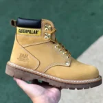 Caterpillar Crystal Sole Wheat Boots - Classic Colorado High Work Boots