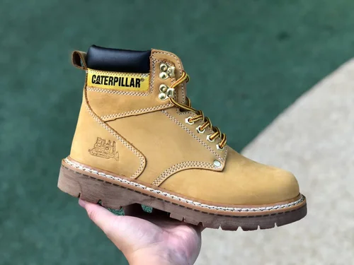 Caterpillar Crystal Sole Wheat Boots - Classic Colorado High Work Boots