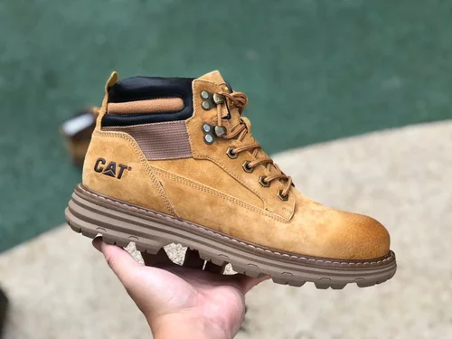 CAT Intake Series Brown Mid Top Outdoor Boots