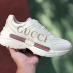 Gucci Rhyton Print Double G Dad Shoes